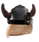 Helmet with horns