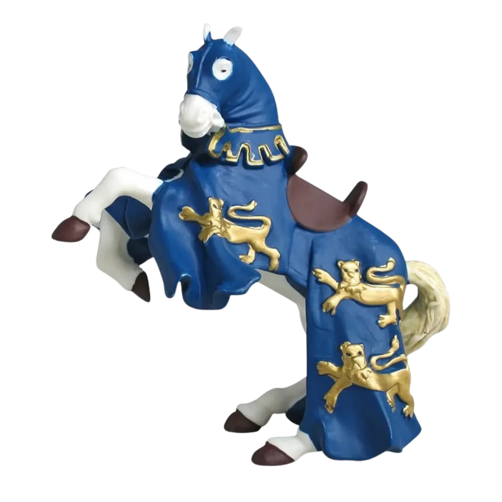 Pferd von Richard Löwenherz, blau