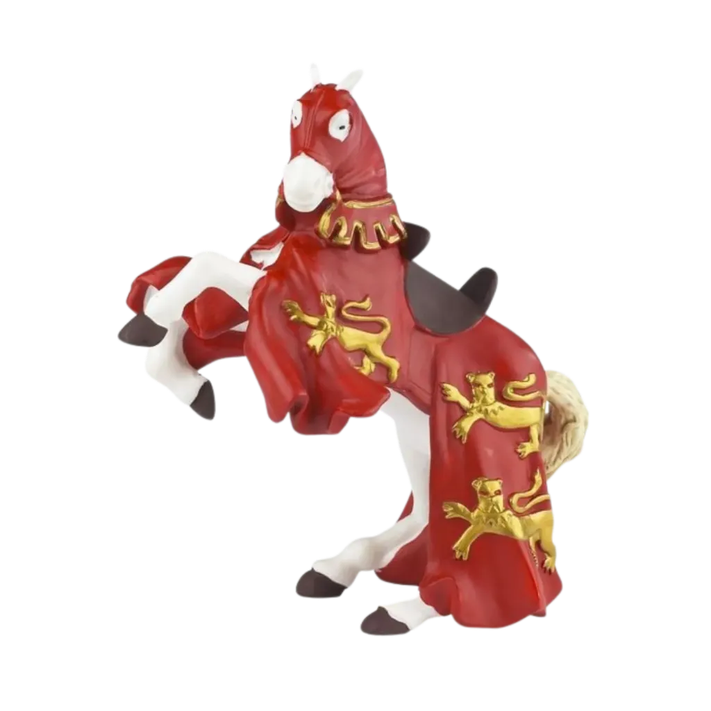 [39340] Le cheval de Richard Cœur de Lion, rouge