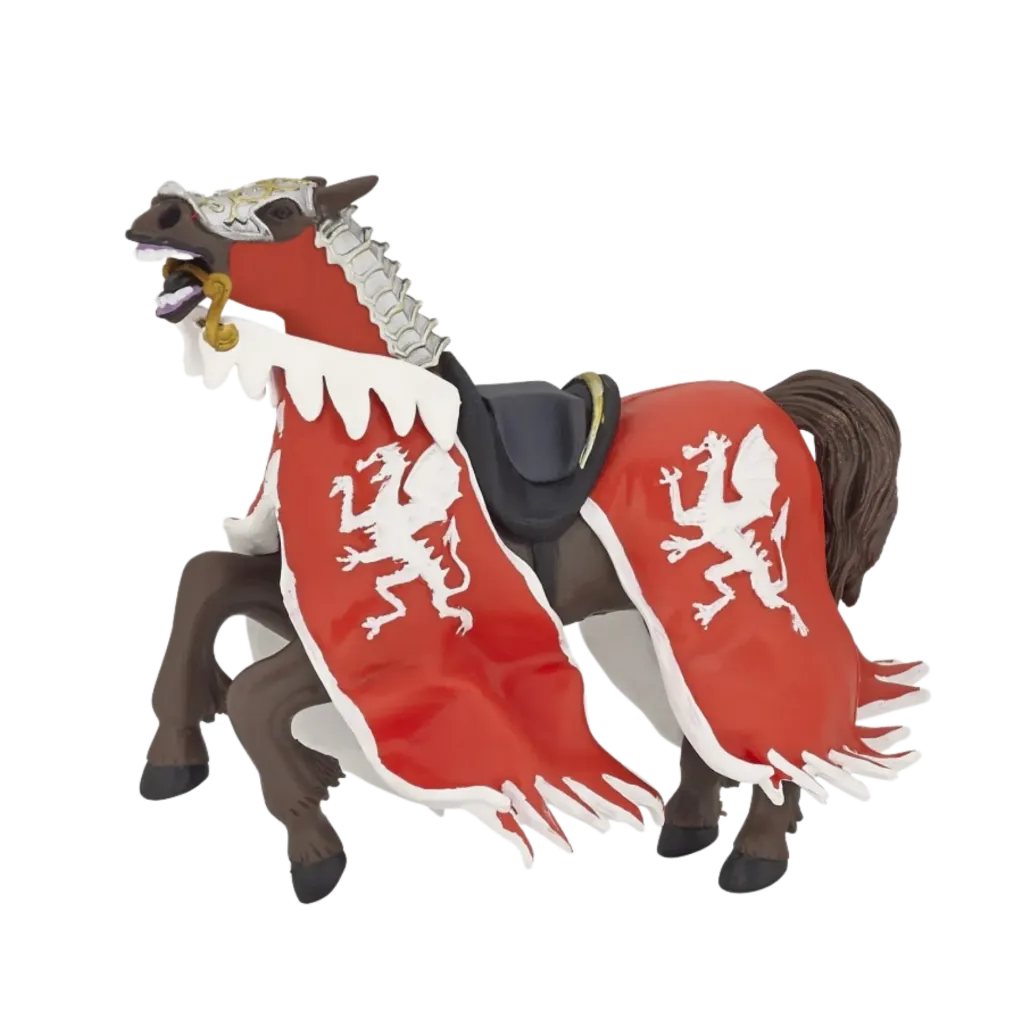 Pferd des Drachenkönigs, rot