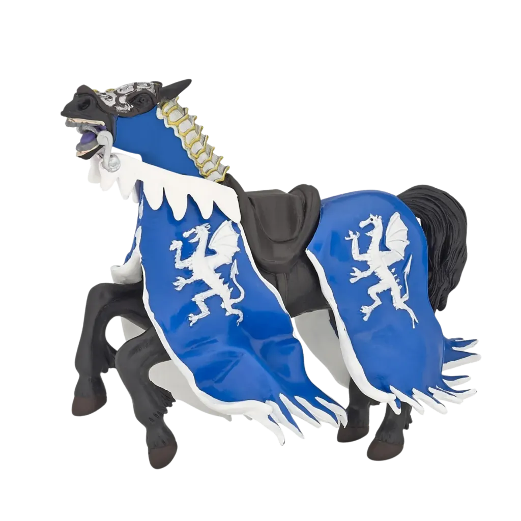Pferd des Drachenkönigs, blau