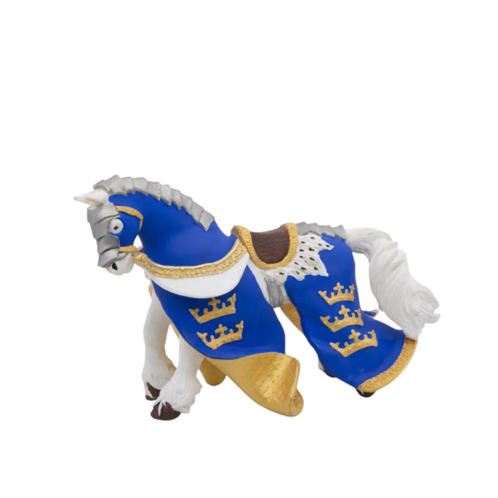 König Arthurs Pferd blau