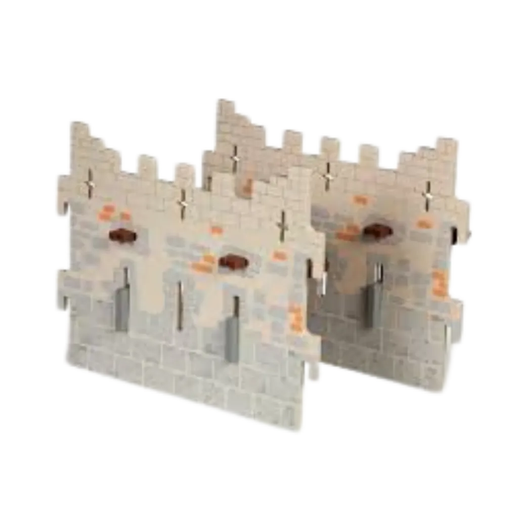 Satz 4 Schloss des Waffenmeisters (2 grosse Mauern)