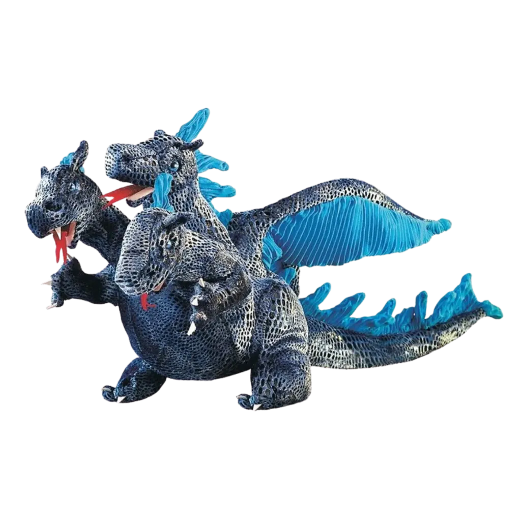 [DR04] Handpuppe Dreiköpfiger Drache