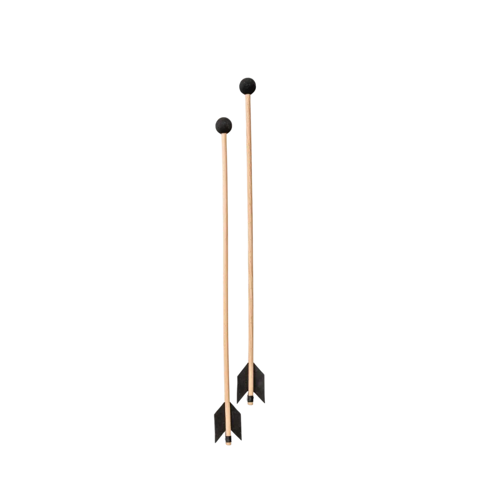 [P119] 2 x 52cm foam-tipped arrows for longbows